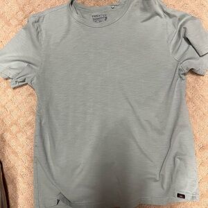 Faherty Light grey Crewneck T-Shirt XL sun washed